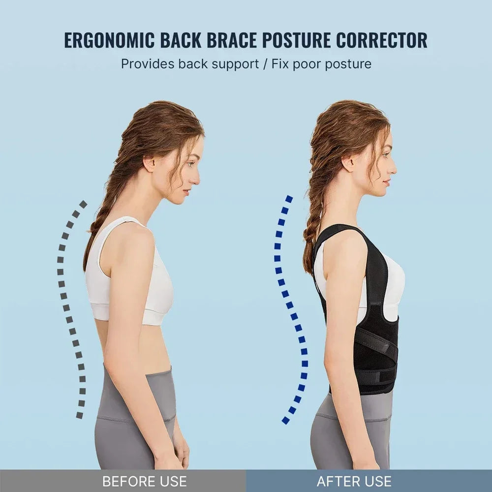 SkinVura Back Posture Corrector Brace.